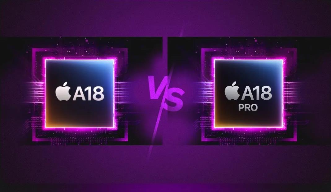 A18 vs A18 Pro芯片全面对比：配置、性能详细解析