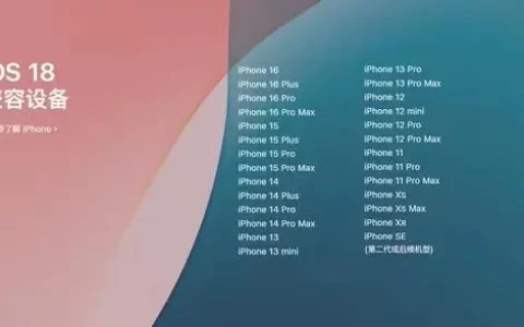 iOS 18与iPadOS 18 推送日期确定：苹果操作系统的新篇章