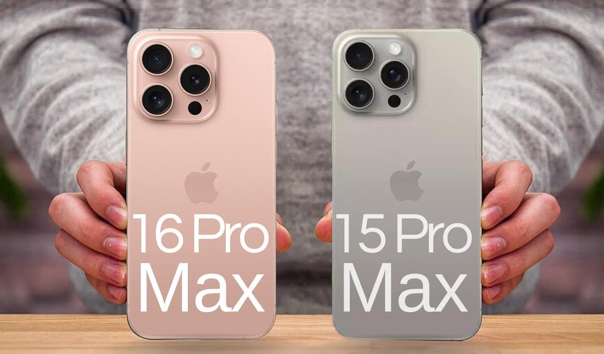 苹果iPhone 15 Pro Max vs iPhone 16 Pro Max：全面对比与分析