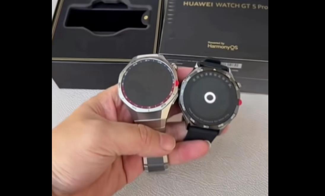 华为WATCH GT5系列智能手表曝光：金属质感，双色拼接，创新设计引期待