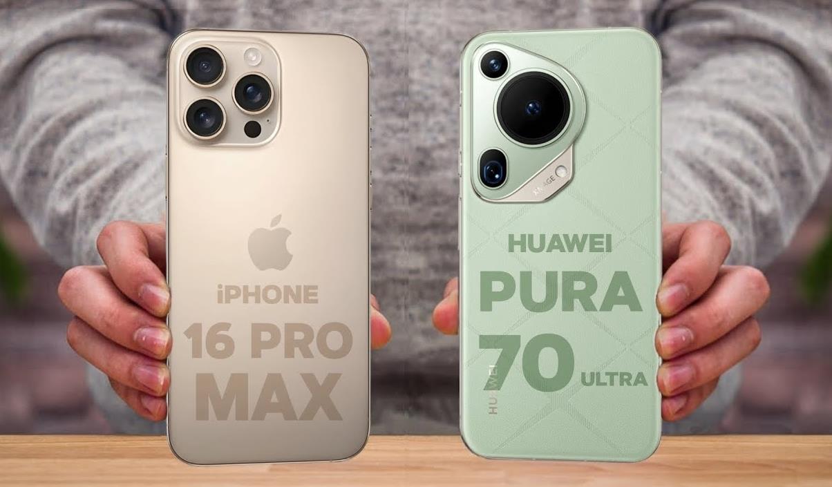 华为Pura 70 Ultra vs iPhone 16 Pro Max：高端旗舰的巅峰对决