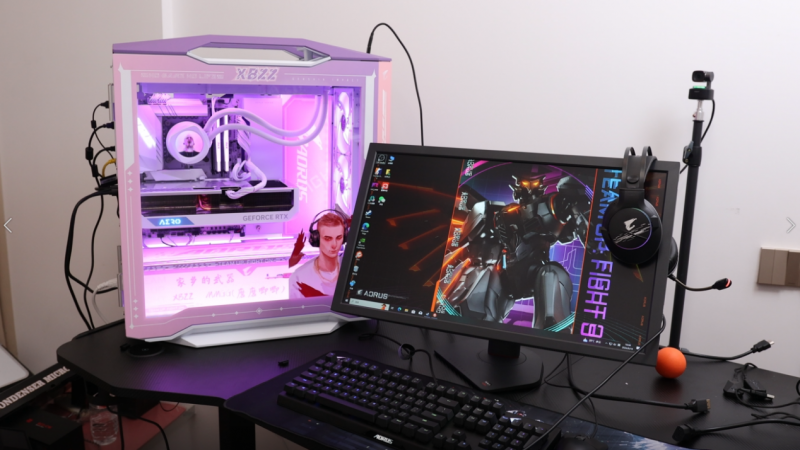 全明星计划 | 毛子 × AORUS“猛男粉”定制主机：性能与颜值的硬核秀场！