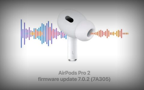 苹果推送AirPods Pro 2新固件7A305，或将加入听力健康新功能