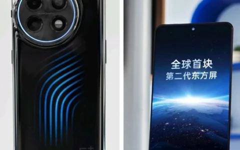 一加13真机曝光！自带液冷背板 首发第二代东方屏