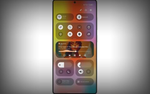 三星One UI 7测试版界面曝光：全新控制中心设计引关注