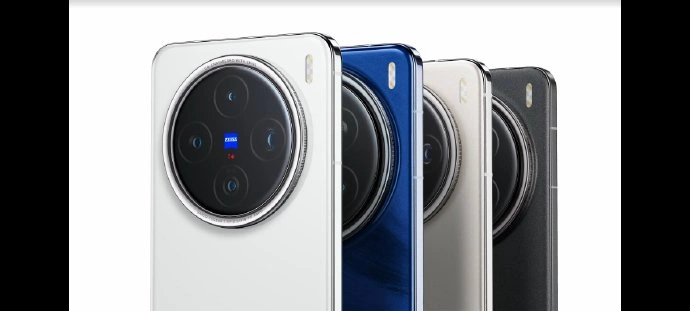 vivo X200真机实拍图公布：采用四等深微曲屏 温润而流畅