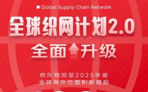 京东物流：计划至2025年底全球海外仓面积实现超100%增长
