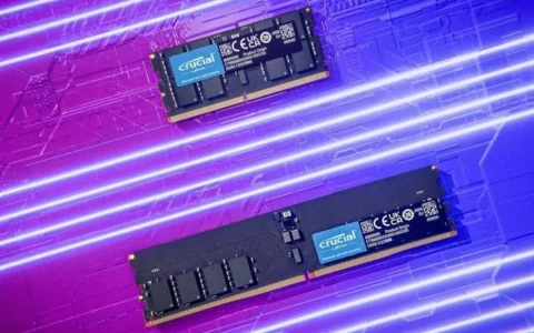 英睿达推出首批原厂零售 CUDIMM、CSODIMM 内存，JEDEC 6400MT/s