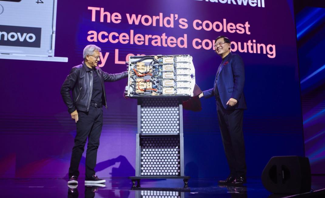 联想发布第六代垂直液冷AI服务器，携手英伟达扩大合作