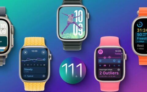 苹果发布watchOS 11.1更新，新增睡眠呼吸暂停检测功能