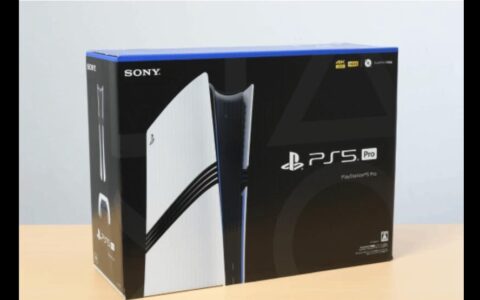 PS5 Pro日版外包装曝光，采用全新黑色设计