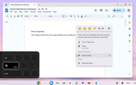 谷歌ChromeOS 130更新发布：快速插入、专注模式等新功能上线