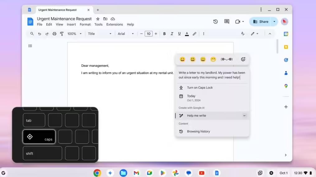 谷歌ChromeOS 130更新发布：快速插入、专注模式等新功能上线
