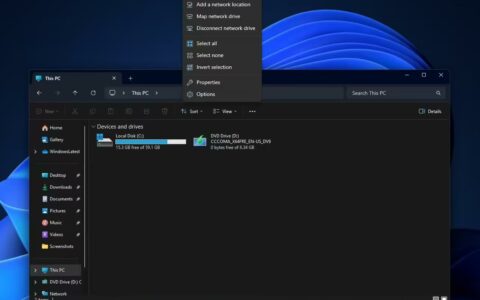 Windows 11 24H2更新现文件资源管理器菜单显示Bug，微软承诺修复