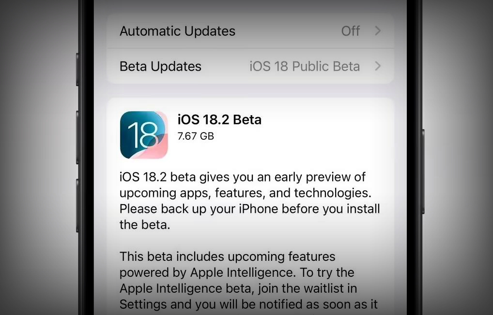 苹果发布iOS/iPadOS 18.2及macOS 15.2公测版，新功能抢先看