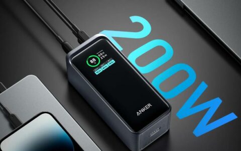 黑色星期五美国亚马逊优惠：Anker Prime Power Bank 200W限时优惠41%，仅需110美元