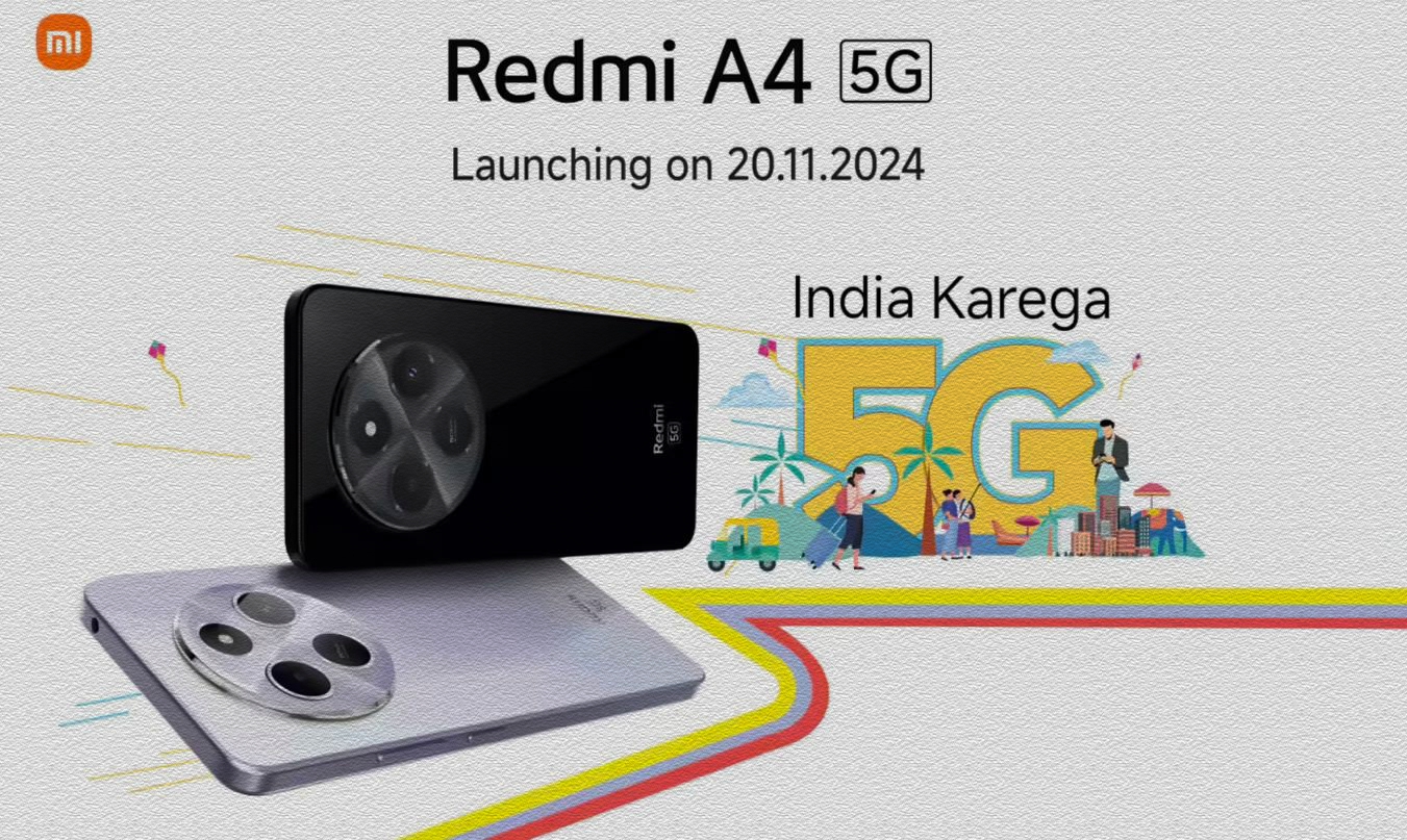 小米Redmi A4 5G海外上市：全球首发高通骁龙4s Gen 2处理器