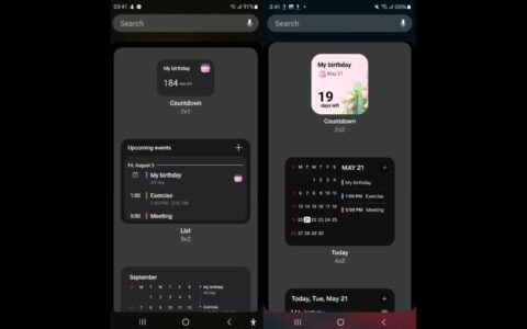三星One UI 7日历应用全新界面设计泄露，推出主屏幕小部件