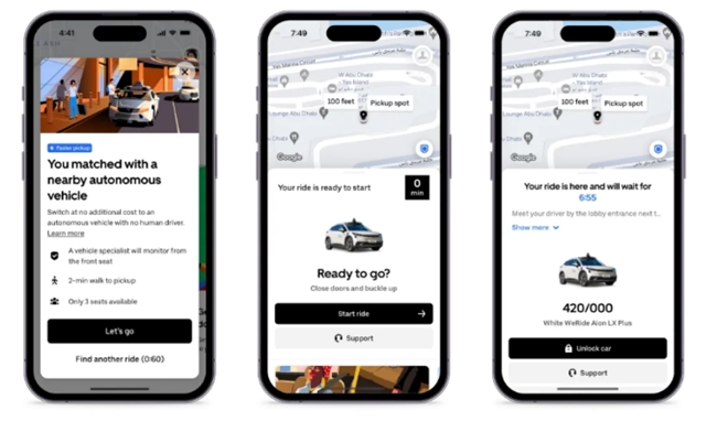 “全球Robotaxi第一股”文远知行与Uber联手，共筑Robotaxi商业化新篇章
