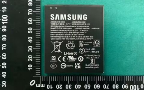 三星Galaxy Xcover 8 Pro电池曝光：容量4350mAh