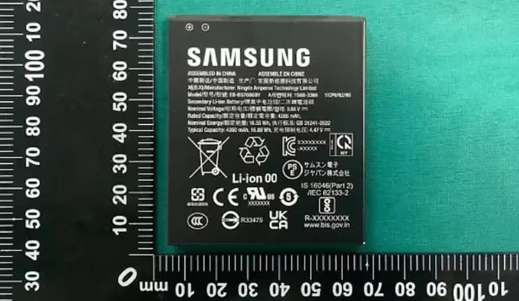 三星Galaxy Xcover 8 Pro电池曝光：容量4350mAh