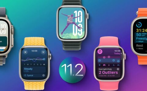 苹果发布watchOS 11.2更新，新增潮汐地图及视频录制控制