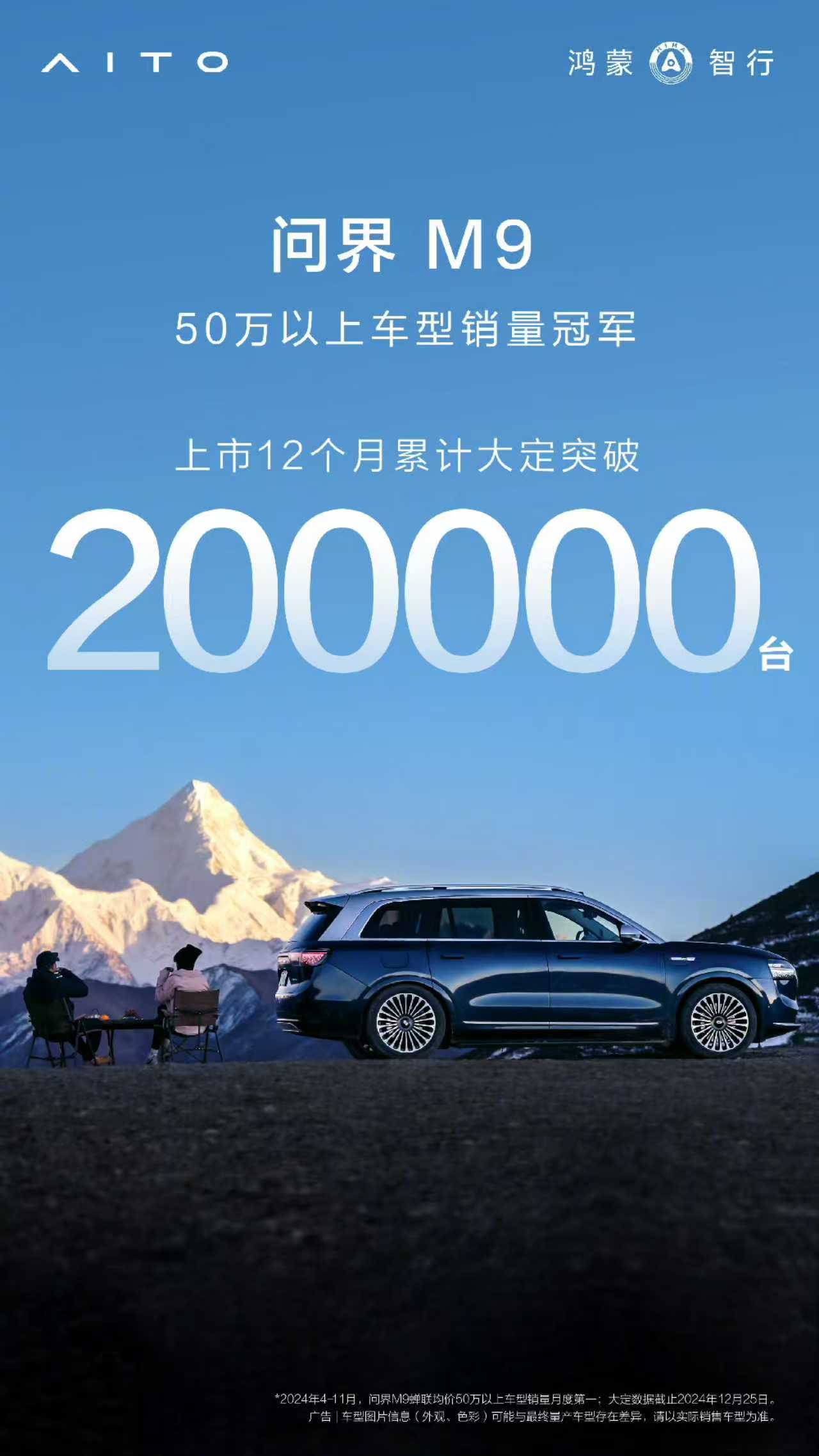 问界M9销量破20万，以卓越实力领跑国产高端豪车市场