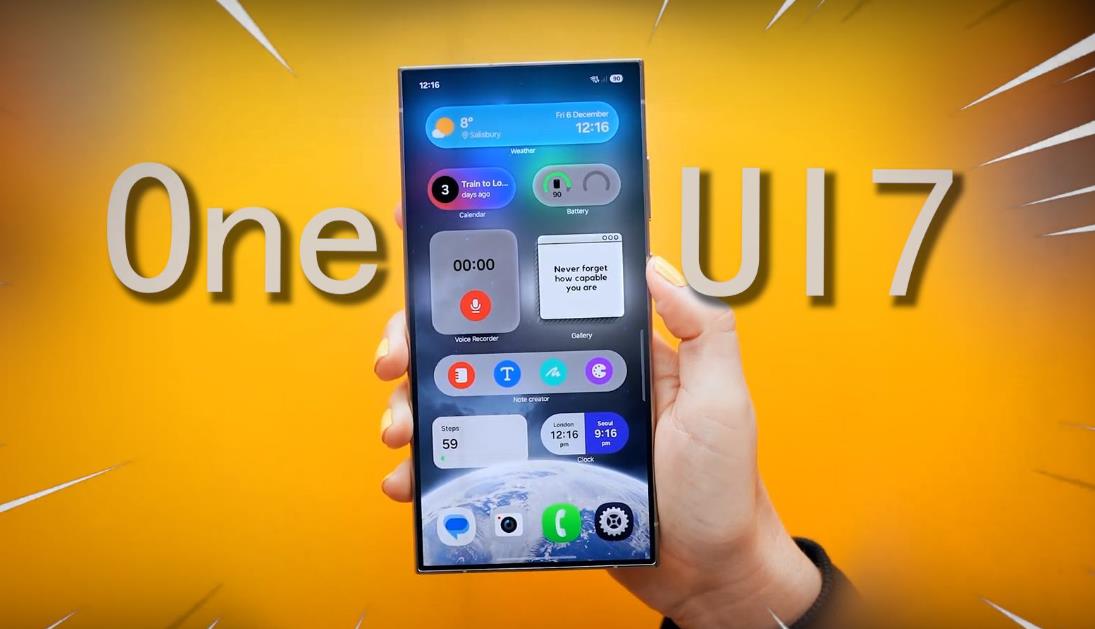 三星One UI 7支持名单曝光：S25系列及折叠机在列