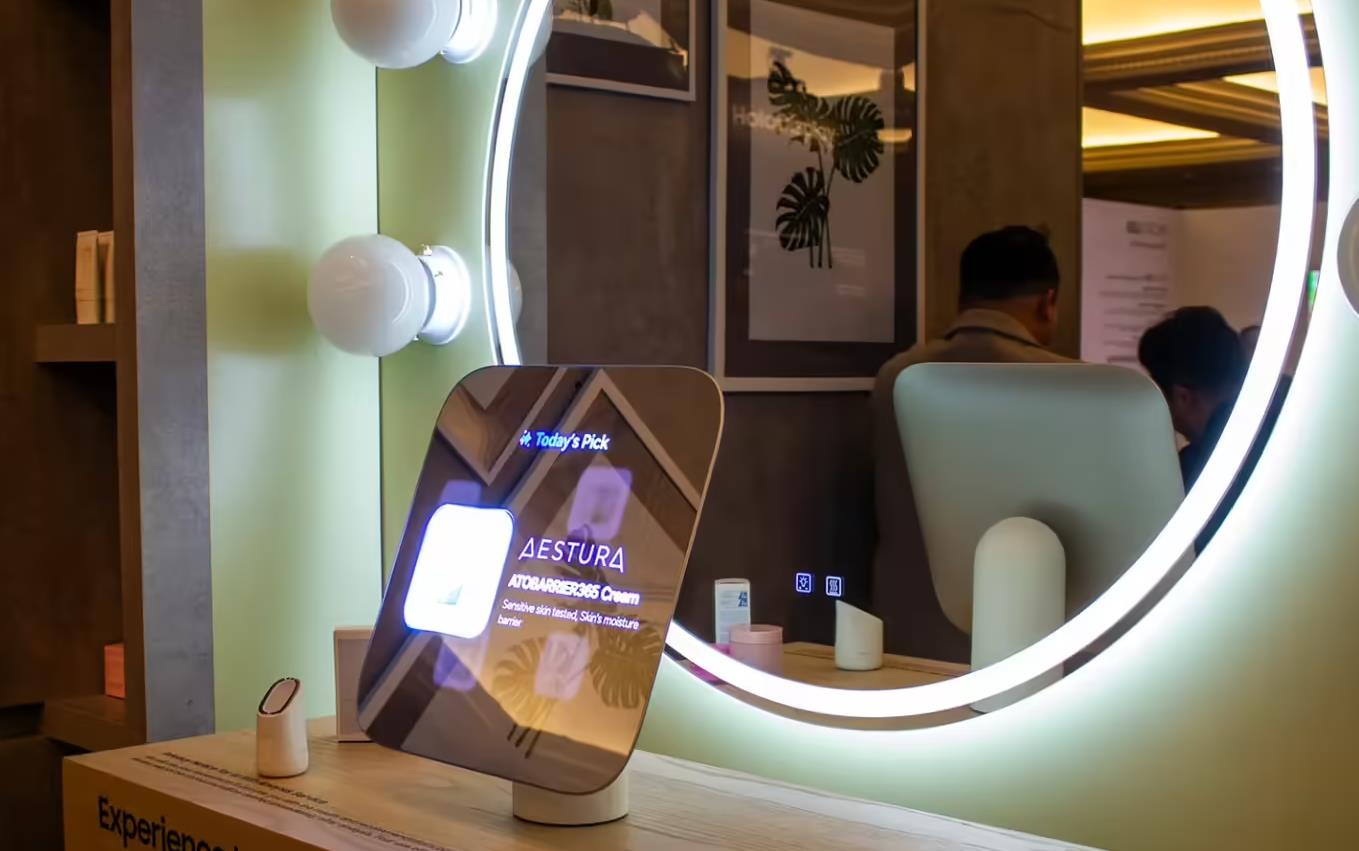 【CES 2025】三星发布创新产品：MICRO LED美妆镜