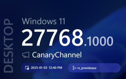 微软发布Win11 Canary 27768预览版：文件管理器右键菜单添新功能