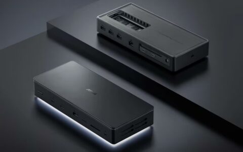 【CES 2025】华硕发布DC510雷电5扩展坞，集成PCIe 4.0 SSD盘位