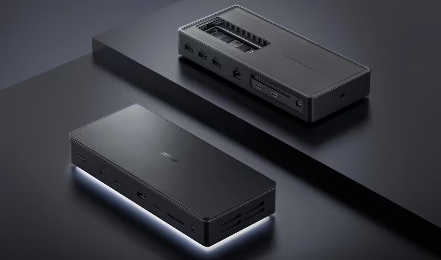 【CES 2025】华硕发布DC510雷电5扩展坞，集成PCIe 4.0 SSD盘位