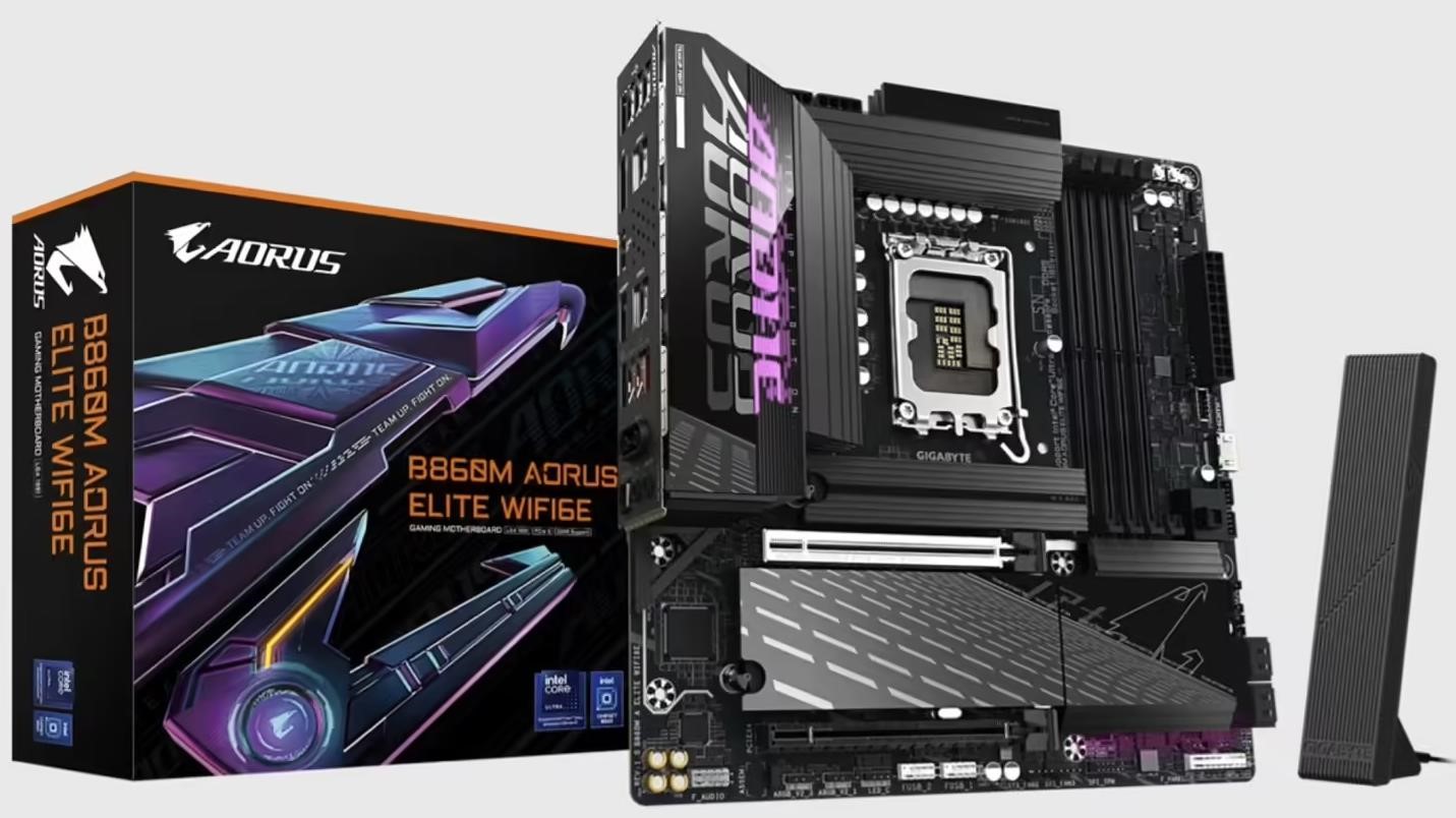 【CES 2025】技嘉发布B860系列主板，升级DDR5超频性能