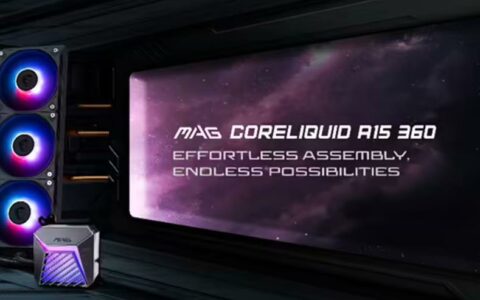 【CES 2025】微星发布MAG CORELIQUID A15水冷散热器，解热高达300W