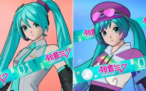 《堡垒之夜》联动初音未来，新增两款经典皮肤