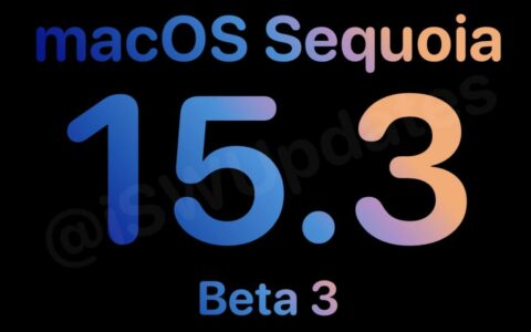 苹果推送macOS 15.3 Beta 3更新，内部版本号24D5055b