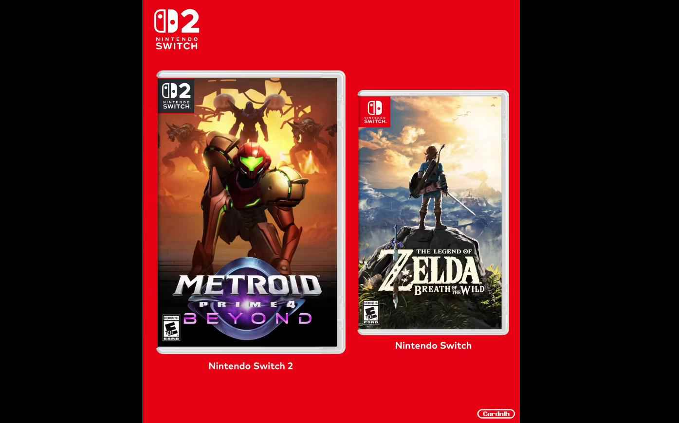 任天堂Switch 2实体游戏盒尺寸曝光，或预示新机临近