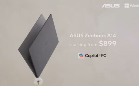 华硕Zenbook A14骁龙版海外发布，轻薄续航兼备