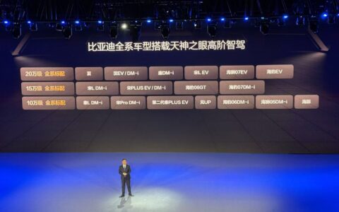 王传福：比亚迪将全系搭载高阶智驾