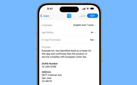 苹果执行欧盟新规：未提供交易者信息应用遭App Store下架