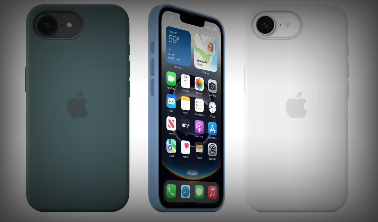 ‌苹果iPhone 16e多彩硅胶保护壳亮相，共五款配色