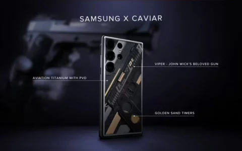 Caviar 定制《疾速追杀》版 Galaxy S25 Ultra 手机：全球唯一，售价超 9000 美元