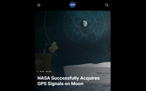‌NASA首次在月球实现GPS导航：阿耳忒弥斯任务迎新突破