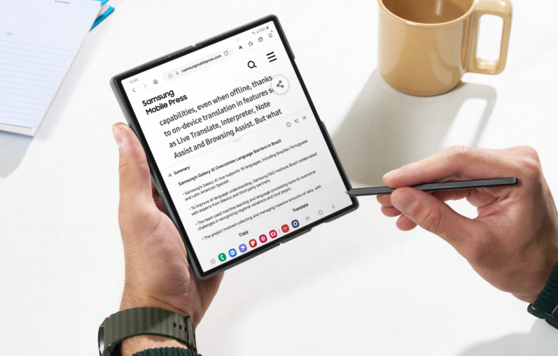 一机多用 智慧办公 三星Galaxy Z Fold6刷新移动生产力边界
