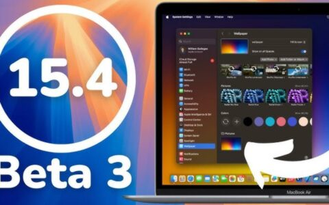 苹果发布macOS 15.4 Beta 3更新：镜像投屏+窗口平躺一键搞定‌