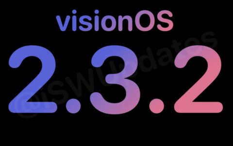 苹果推送visionOS 2.3.2更新：修复流媒体播放故障