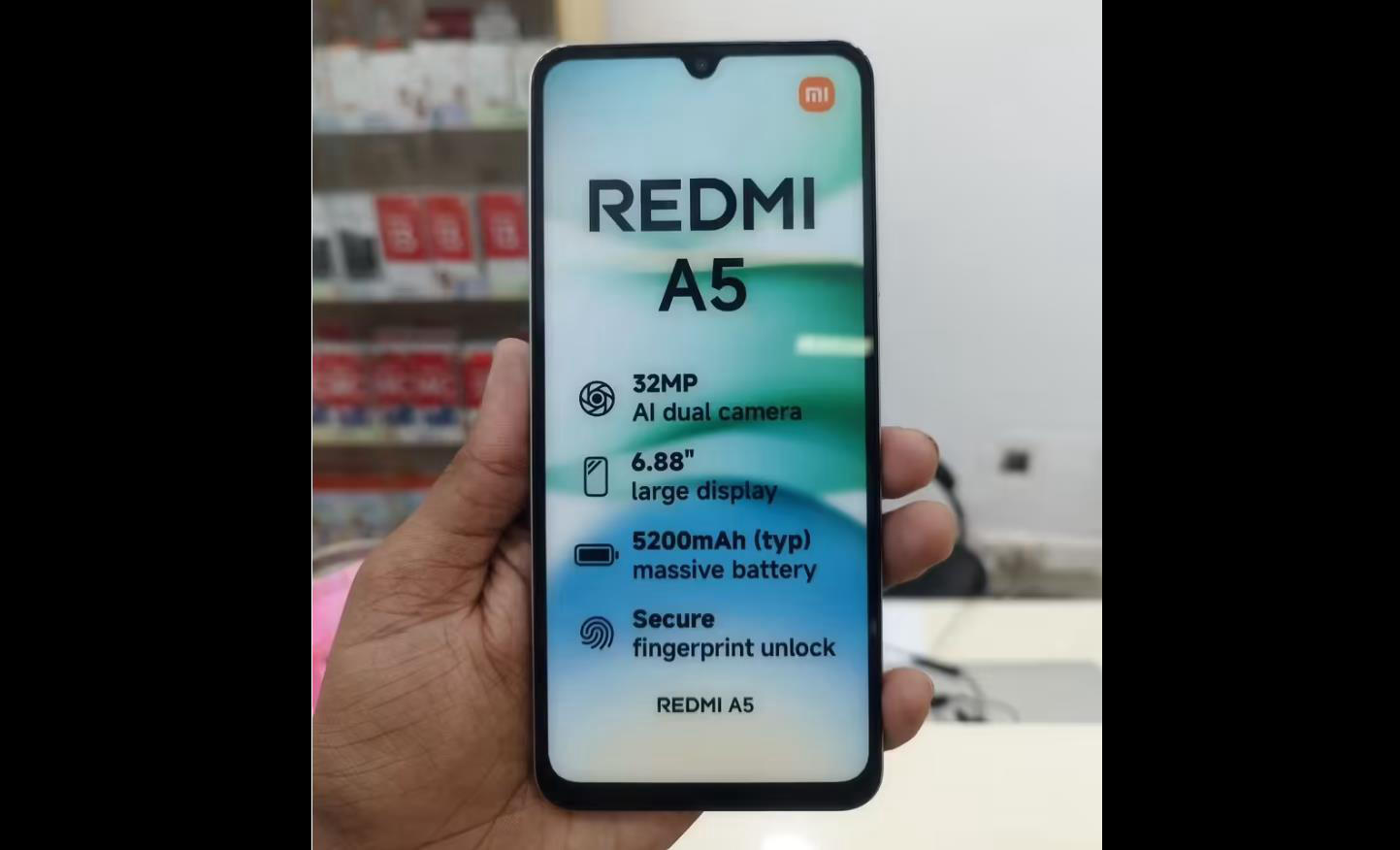 小米Redmi A5 4G配置全曝光：120Hz高刷屏+30天续航