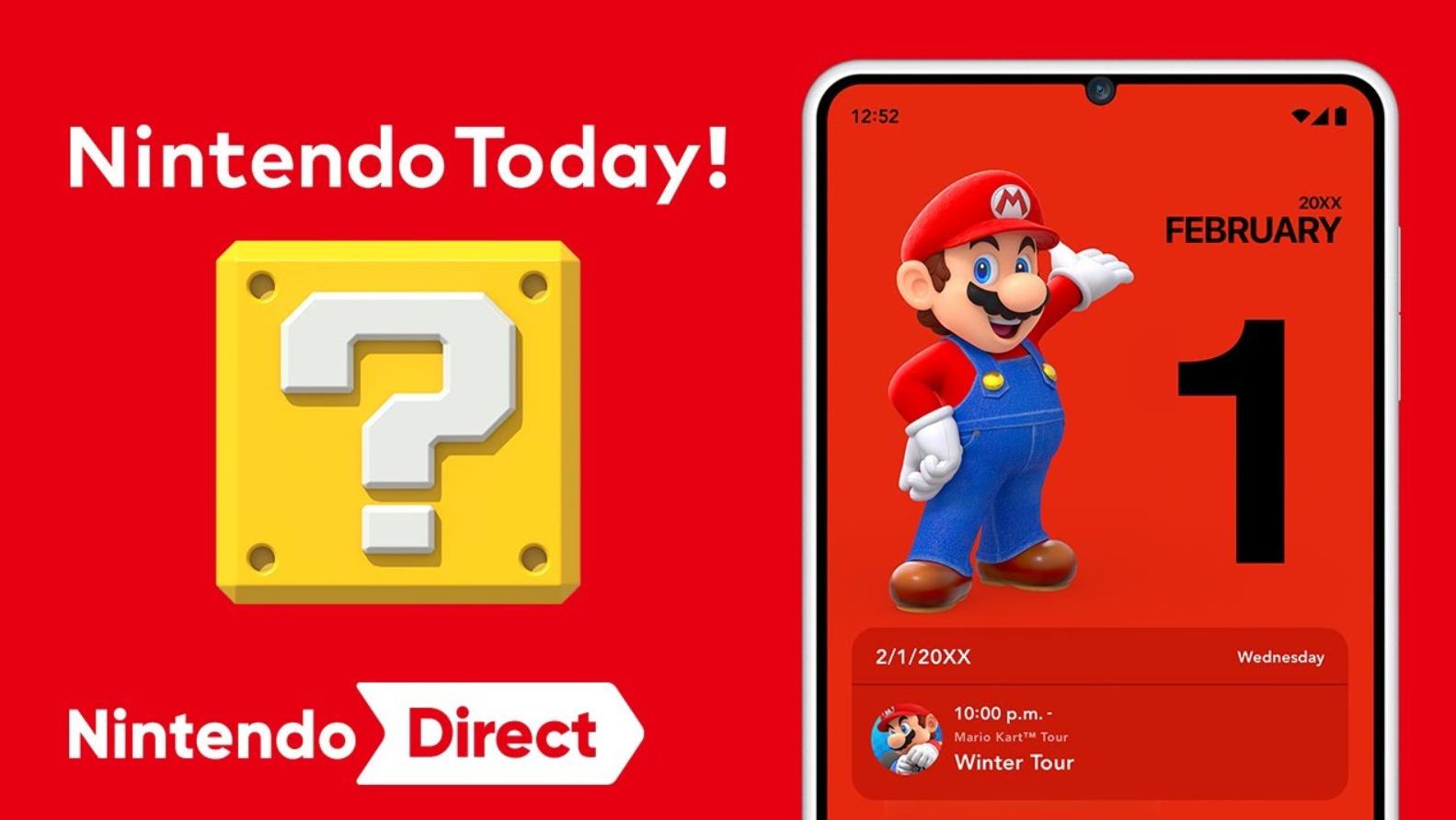 ‌任天堂新应用《Nintendo Today》今日上线，Switch 2资讯一站获取