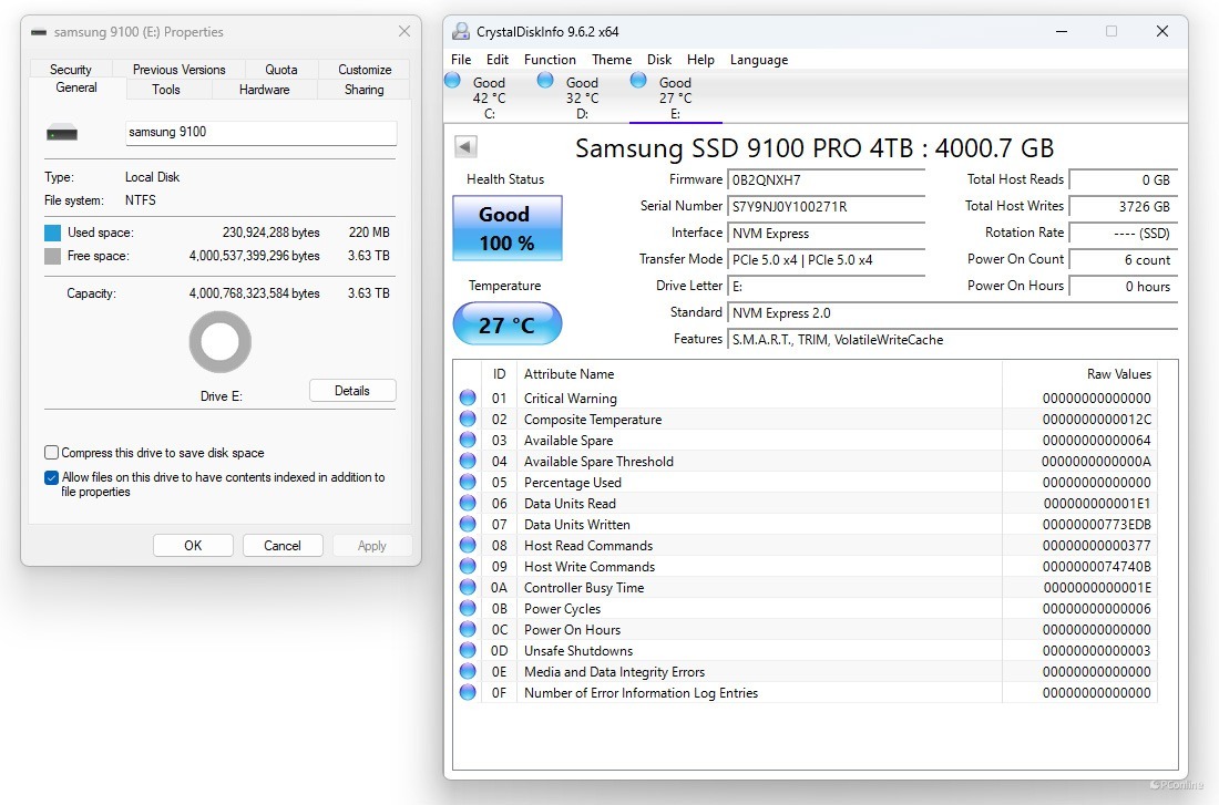 三星9100 PRO PCIe 5.0 NVMe M.2 固态硬盘评测：PCIe 5.0时代的性能巅峰