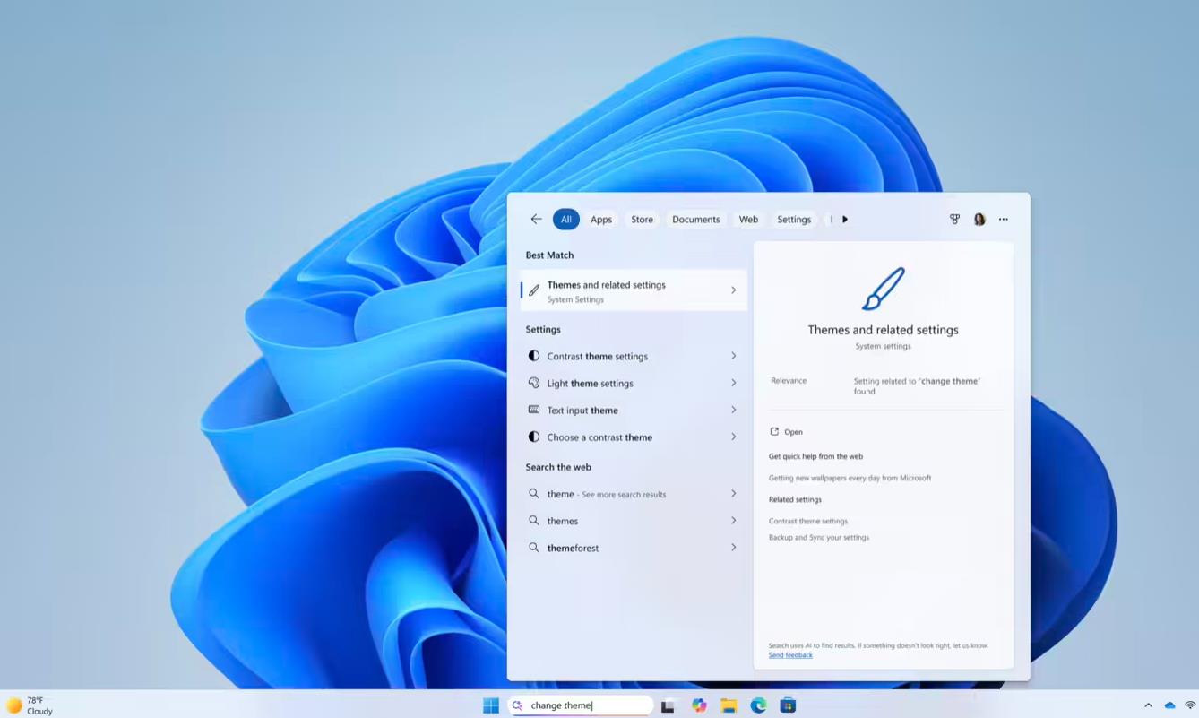 微软发布Win11 Dev 26200.5551预览版更新：自然语音搜索首度上线